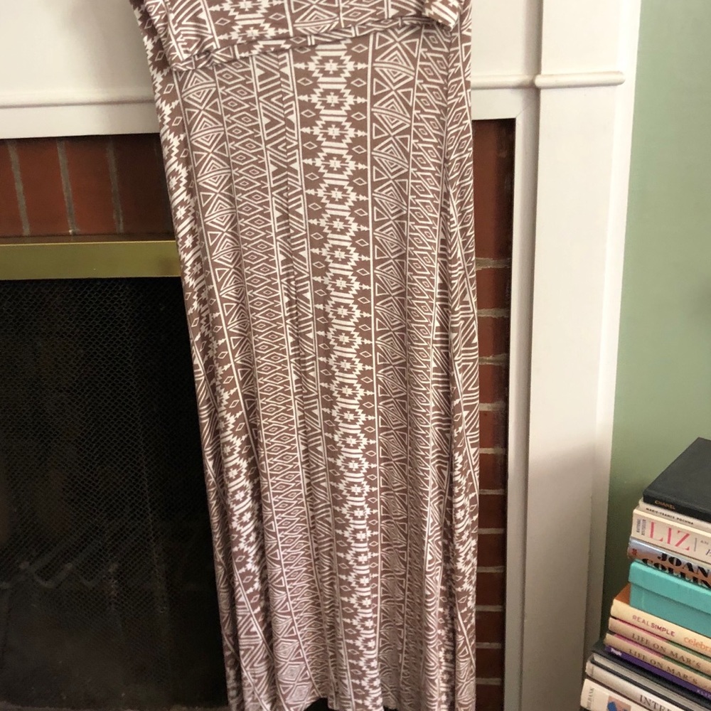 Long tribal skirt